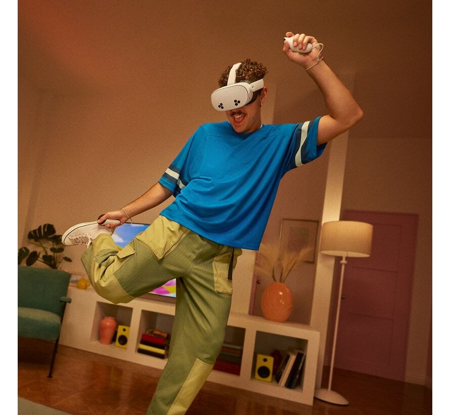 Meta Quest 3S 256GB standalone VR-bril met extra opslag