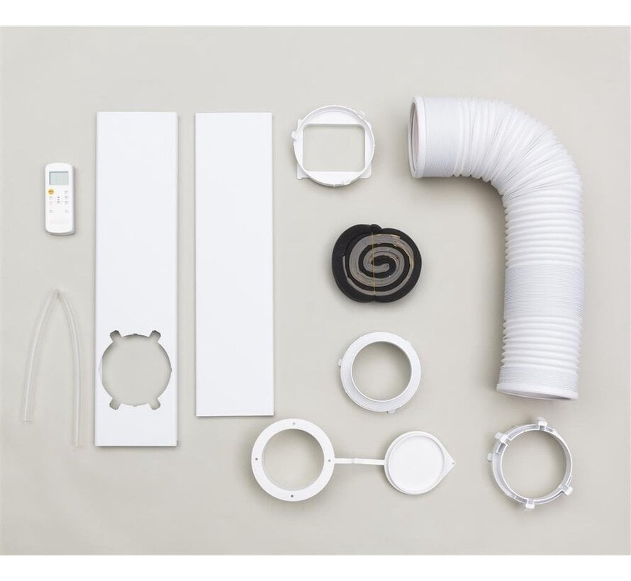 Olimpia Splendid Dolceclima Compact 10P mobiele airco met afvoerslang en raamset