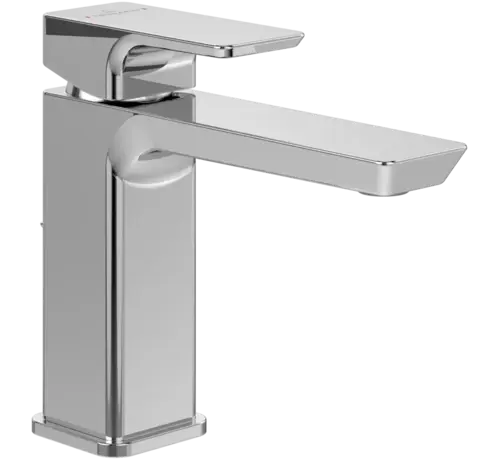 Villeroy & Boch Subway 3.0 eengreeps wastafelkraan met trekstang-afvoer chroom