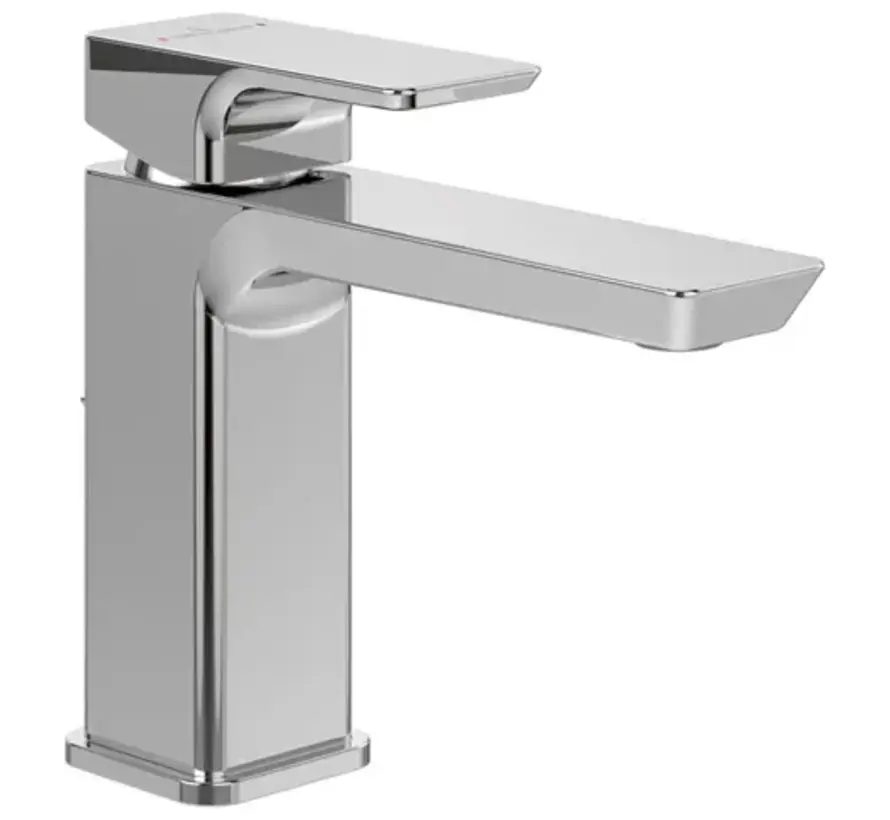 Villeroy & Boch Subway 3.0 eengreeps wastafelkraan met trekstang-afvoer chroom