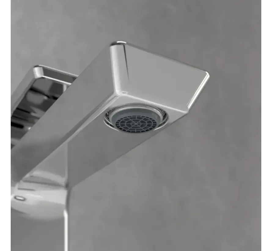 Villeroy & Boch Subway 3.0 eengreeps wastafelkraan met trekstang-afvoer chroom