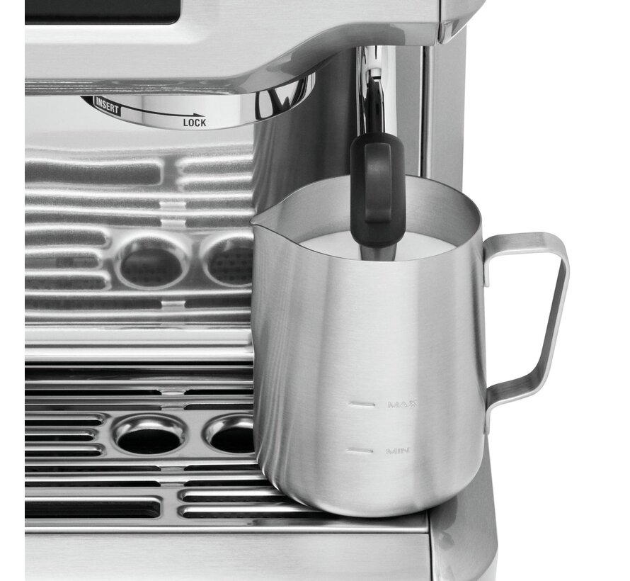 Sage the Barista Touch espressomachine met touchscreen, ingebouwde koffiemolen en automatische melktexturering – roestvrij staal
