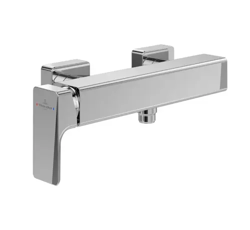 Villeroy en Boch Subway 3.0 eengreeps douchekraan chroom voor moderne douches