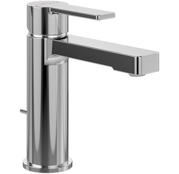 Villeroy en Boch Architectura wastafelkraan met trekstang chroom