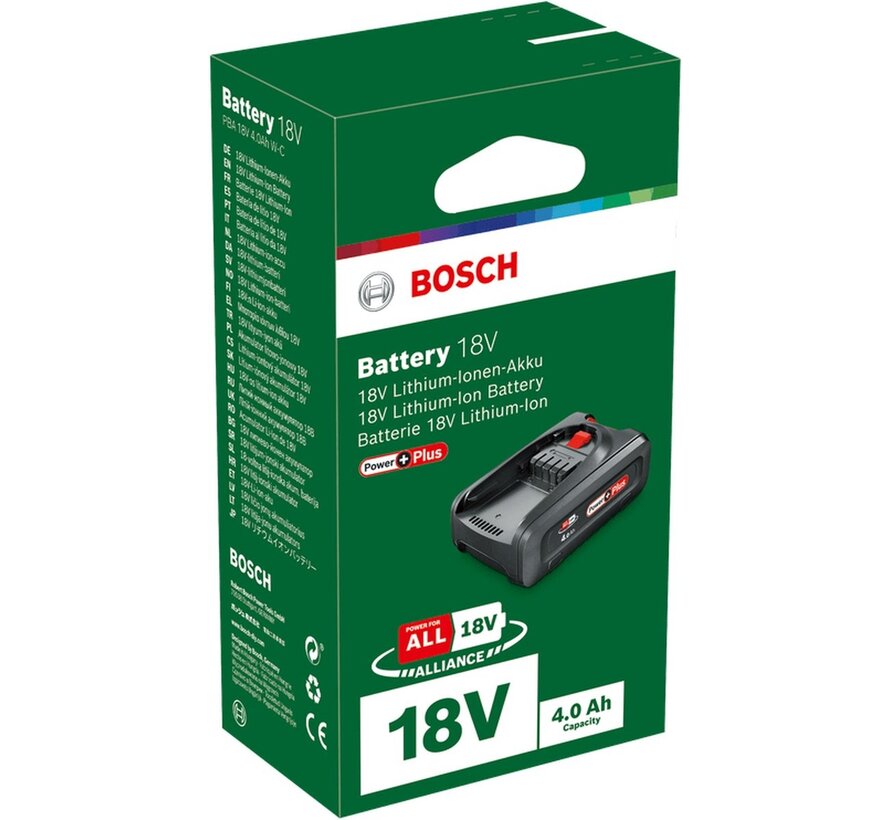 Bosch PBA 18V 4,0Ah PowerPlus accu