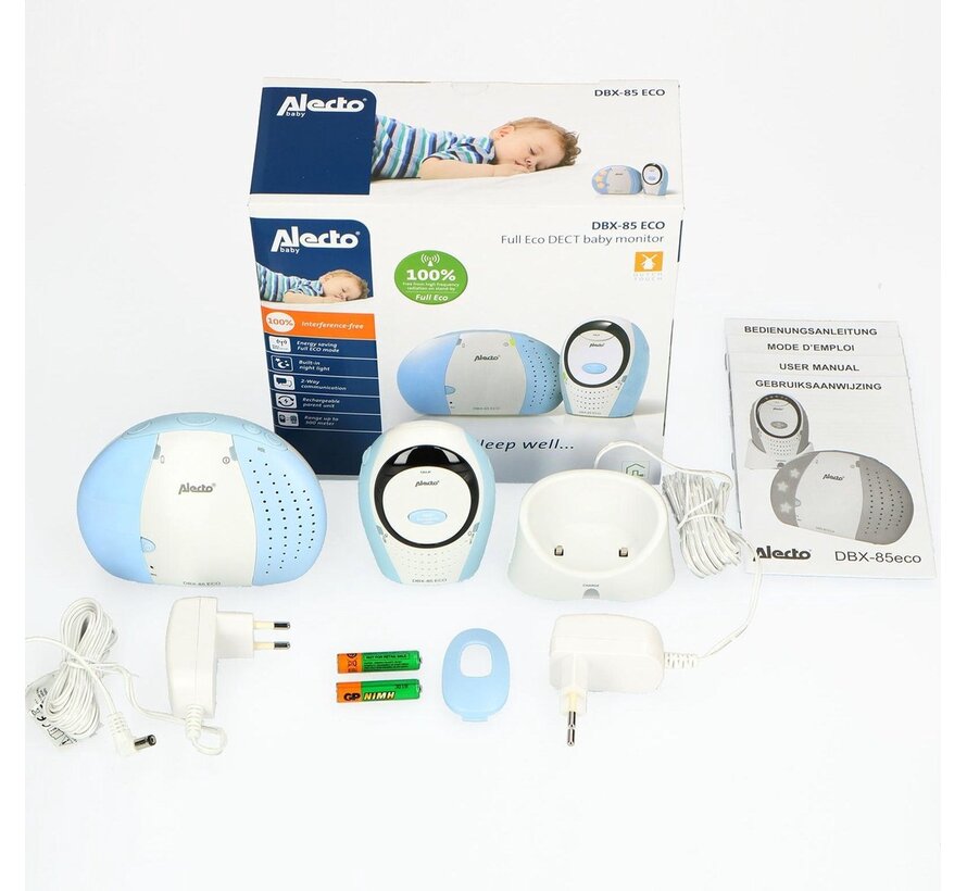 Alecto DBX-85 Digitale DECT Babyfoon - EAN 8712412560578