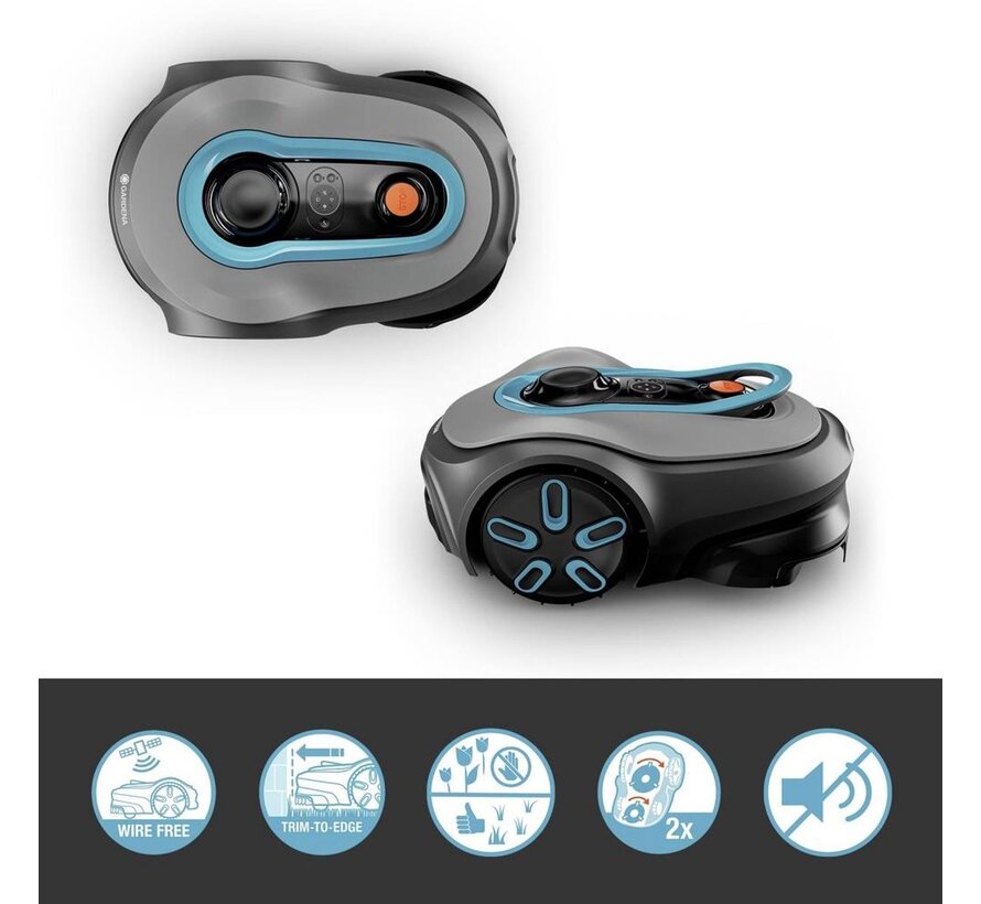 Gardena smart SILENO free Set 600 m² robotmaaier - EAN 4066407025103