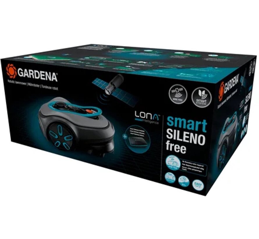 Gardena smart SILENO free Set 1200 m² robotmaaier - EAN 4066407025530