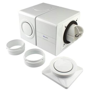 ClimaRad MiniBox met montageset en kanaalaansluiting