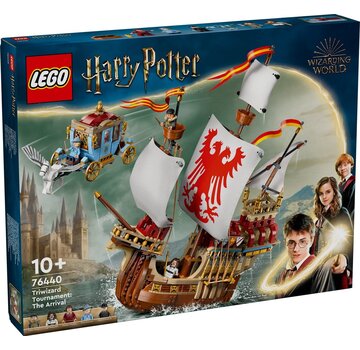LEGO Harry Potter 76440 Toverschool Toernooi: de aankomst