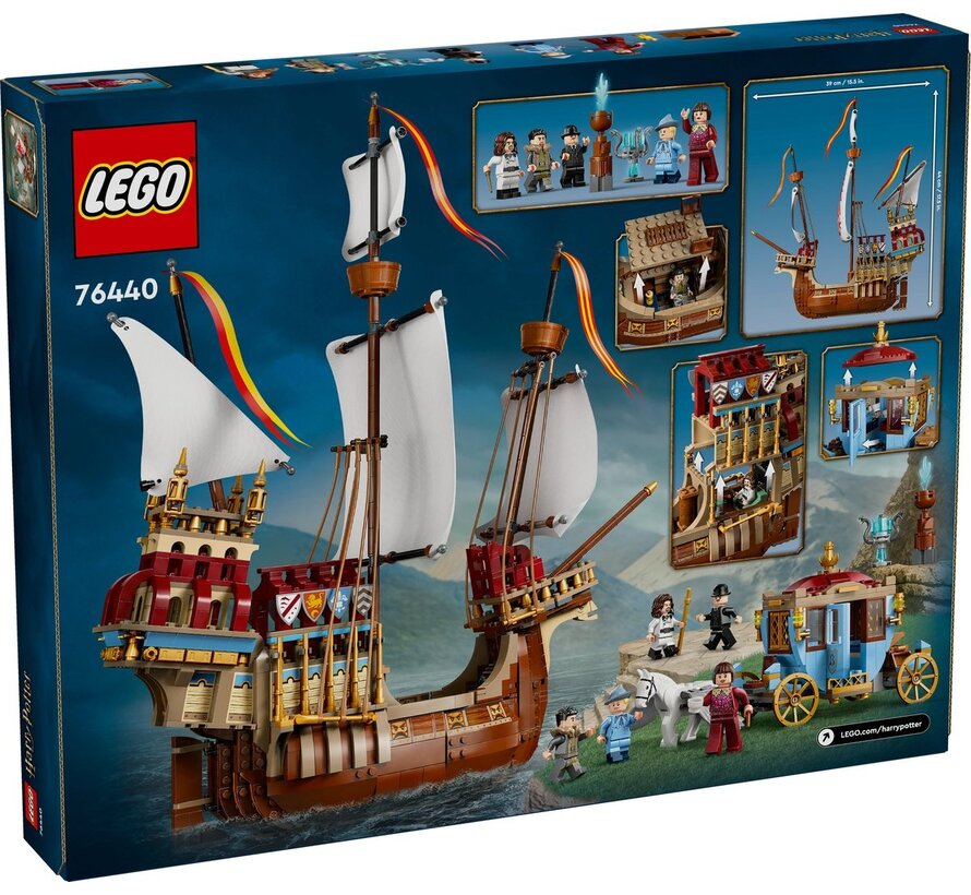 LEGO 76440 Harry Potter - Toverschool Toernooi: de aankomst