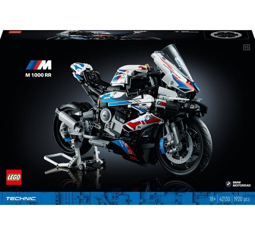 LEGO Technic BMW M 1000 RR Motor – displaymodel voor volwassen bouwfans (42130)