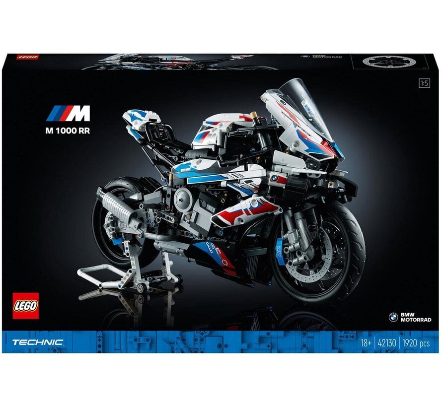 LEGO Technic BMW M 1000 RR Motor – displaymodel voor volwassen bouwfans (42130)