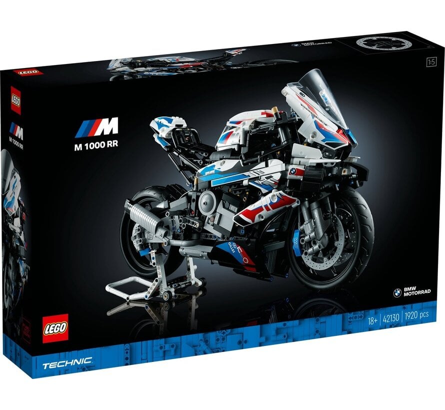 LEGO Technic BMW M 1000 RR Motor – displaymodel voor volwassen bouwfans (42130)