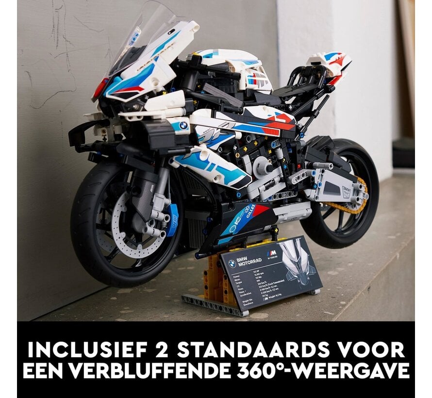 LEGO Technic BMW M 1000 RR Motor – displaymodel voor volwassen bouwfans (42130)