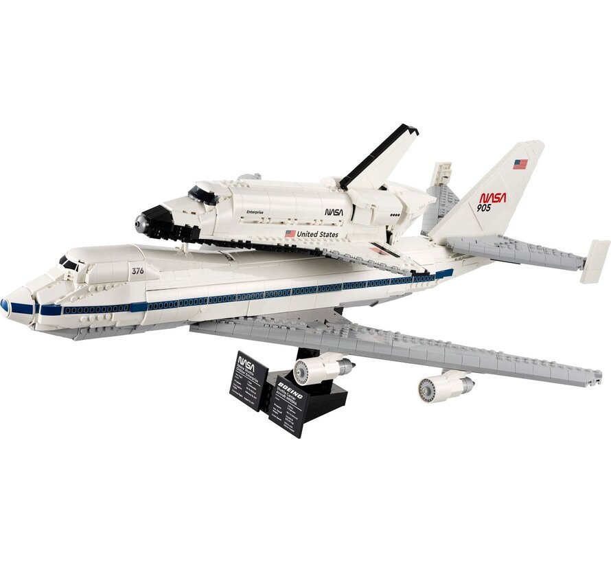 LEGO Icons Shuttle Carrier Aircraft – vliegtuig met ruimteveer (10360)