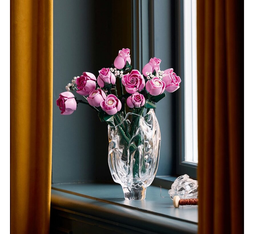 LEGO Botanicals Roze Rozenboeket – blijvend bloemenboeket (10374)