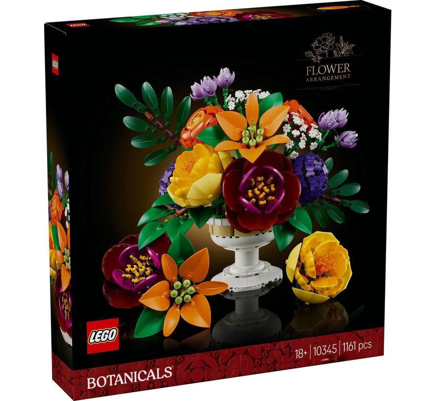 LEGO Botanicals Bloemstuk – luxe tafeldecoratie (10345)