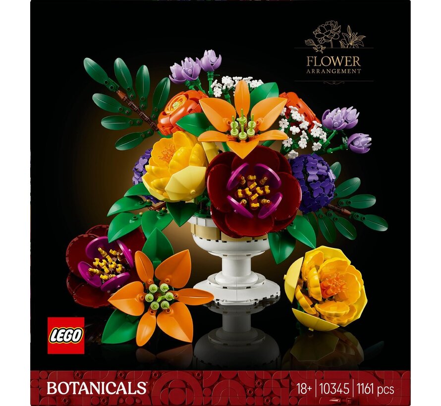 LEGO Botanicals Bloemstuk – luxe tafeldecoratie (10345)