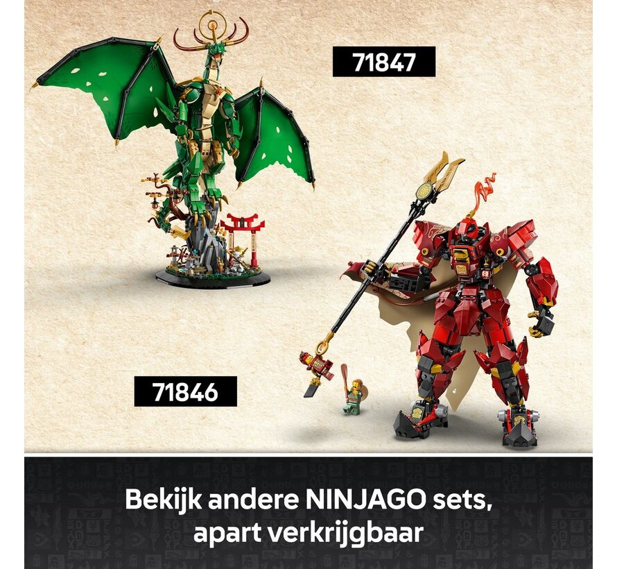 LEGO NINJAGO De Drakenbewaker – speelset met draak (71847)