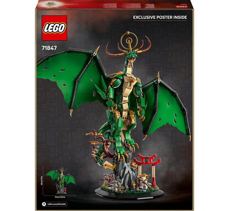 LEGO NINJAGO De Drakenbewaker – speelset met draak (71847)