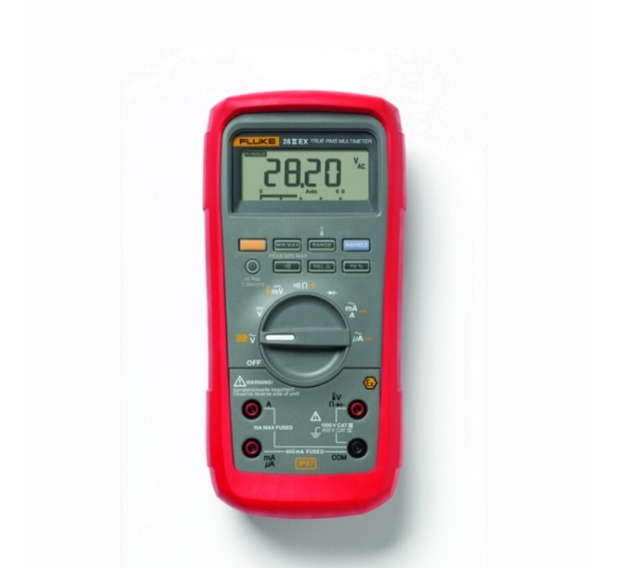 Fluke 28IIEX TRMS EX multimeter voor explosiegevaarlijke omgevingen
