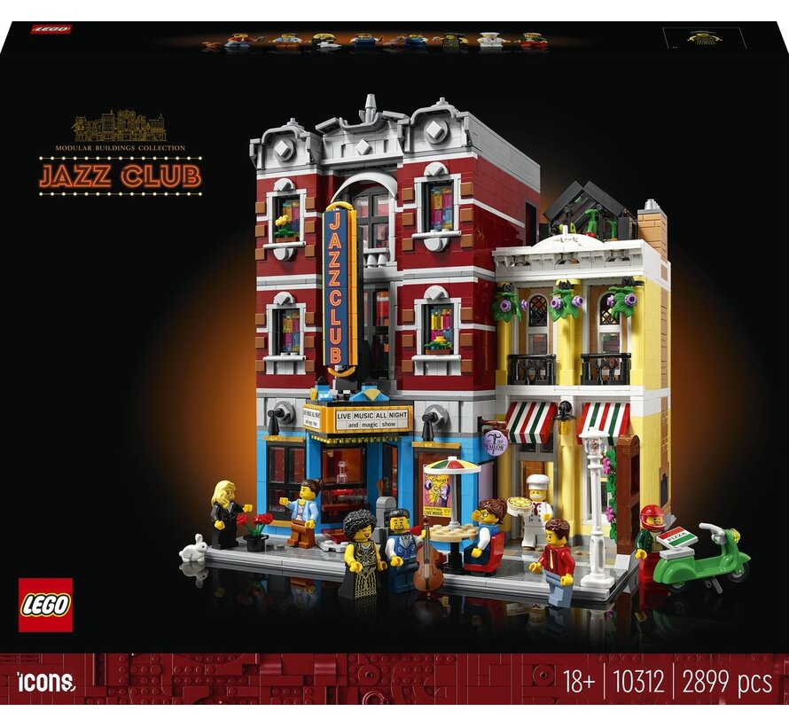 LEGO Icons Jazz Club 10312 - Lichte schade aan doos