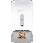Flamingo Voederautomaat Omega 4,5 liter wit
