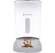 Flamingo Voederautomaat Odion 4,5 liter wit