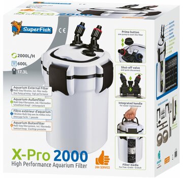 SuperFish buitenfilter X-Pro 2000