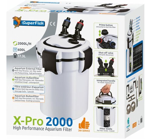 SuperFish buitenfilter X-Pro 2000