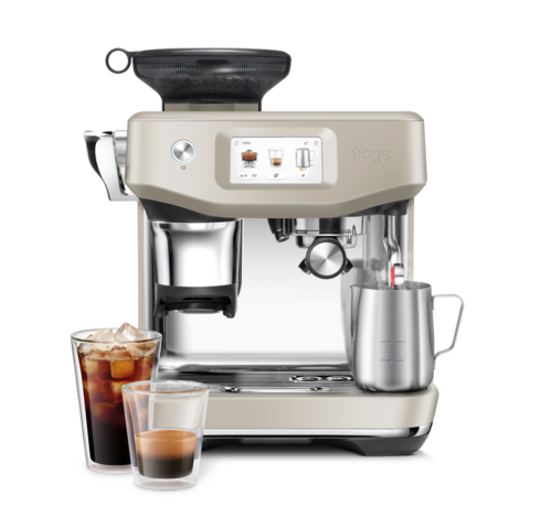 Sage The Barista Touch Impress Cold Espressomachine Almond Nougat