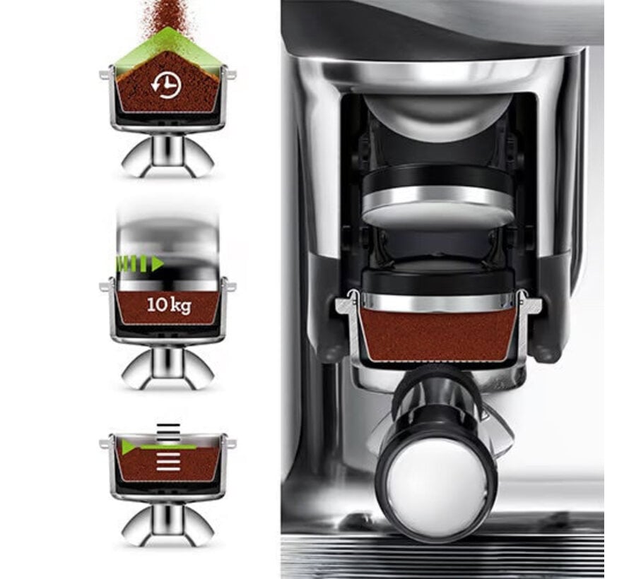 Sage The Barista Touch Impress Cold Espressomachine Almond Nougat