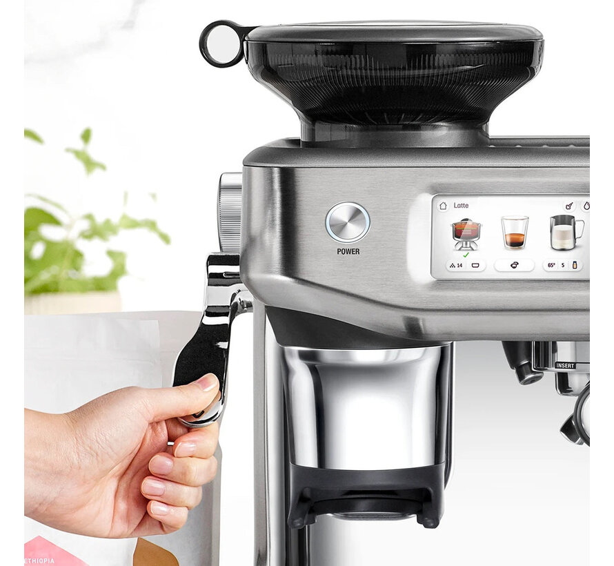 Sage The Barista Touch Impress Cold Espressomachine Almond Nougat