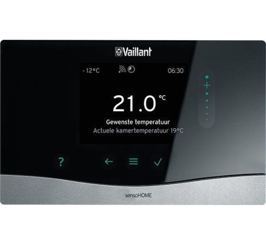 Vaillant SensoHOME VRT 380 klokthermostaat voor Vaillant cv-ketels