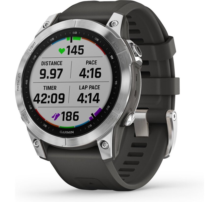 Garmin Fenix 7 Zilver 47mm