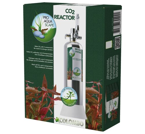 Colombo Colombo CO2 Reactor Set 2,3L – complete CO2-reactor voor stabiele plantengroei in het aquarium