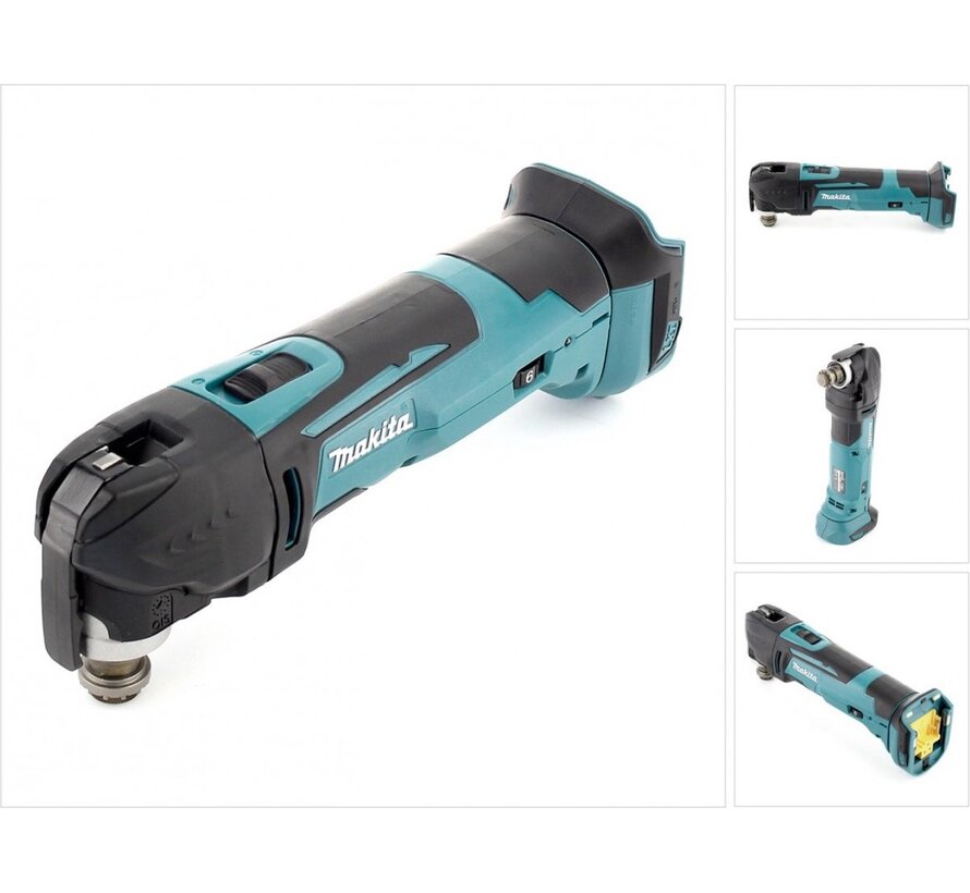 Makita DTM51Z 18V multitool body in doos voor zagen, schuren en schrapen
