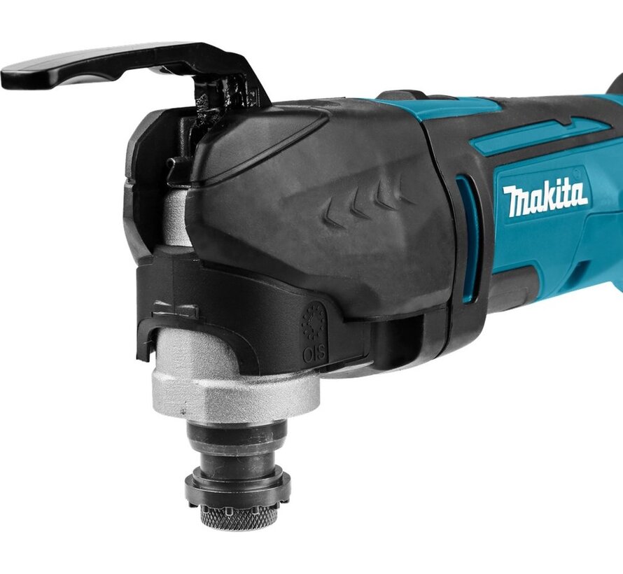 Makita DTM51Z 18V multitool body in doos voor zagen, schuren en schrapen
