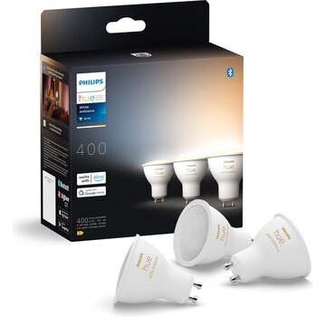 Philips Hue Philips Hue White Ambiance GU10 Bluetooth 3-pack