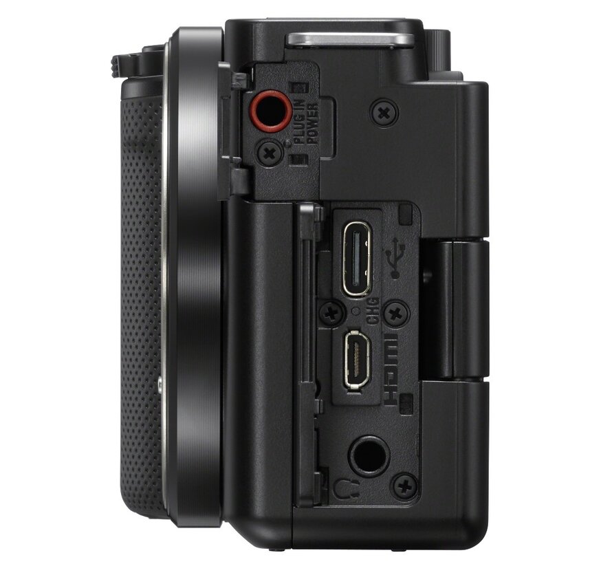 Sony ZV-E10 vlog camera met 16-50mm F3.5-5.6 OSS lens