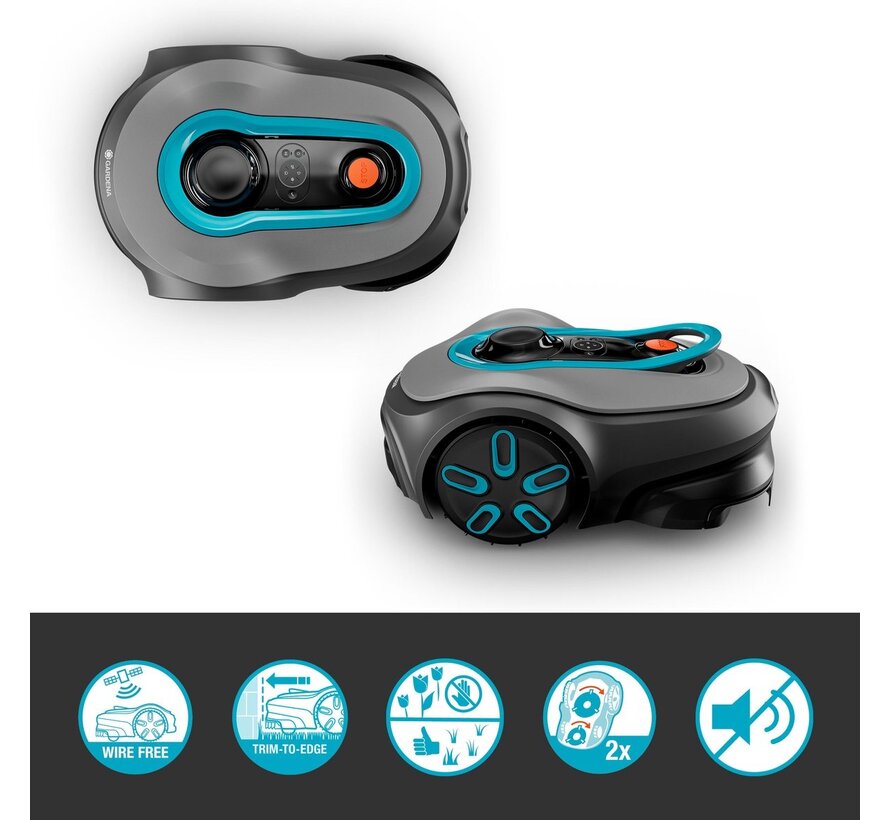 Gardena smart SILENO Free 800 robotmaaier 19922-26 grensdraadvrij