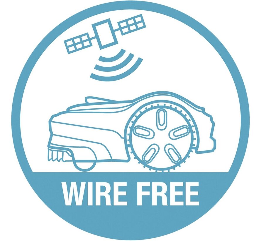 Gardena smart SILENO Free 800 robotmaaier 19922-26 grensdraadvrij