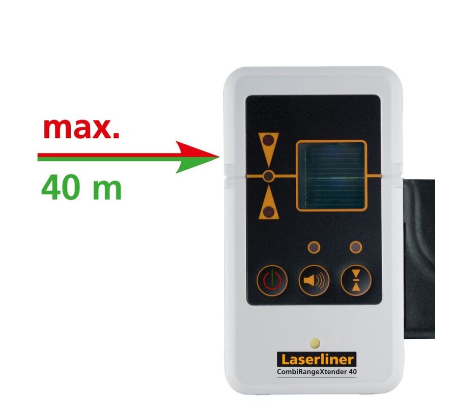 Laserliner CombiRangeXtender 40 laserontvanger voor rode en groene laserlijnen