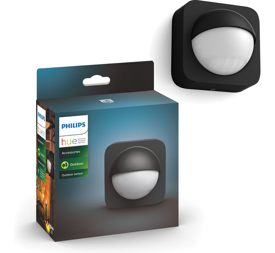 Philips Hue Outdoor buitensensor - slimme verlichting met uitgebreide app-bediening en integratie