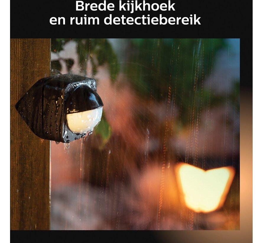 Philips Hue Outdoor buitensensor - slimme verlichting met uitgebreide app-bediening en integratie