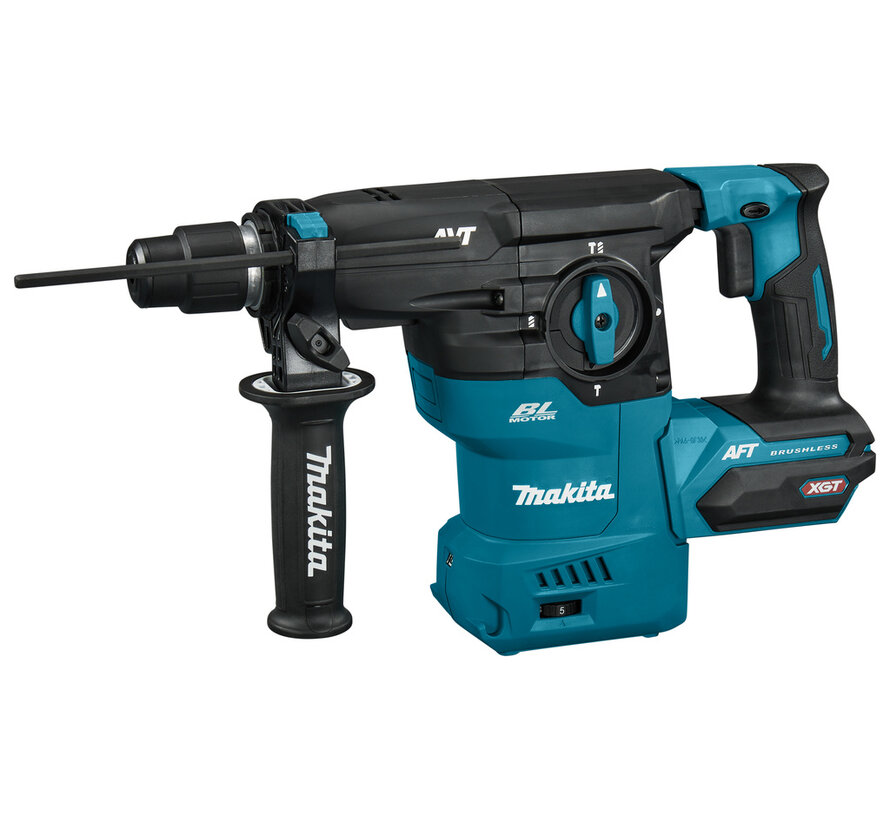 Makita HR008GZ XGT 40V Max SDS-PLUS accu combihamer 3.9J met AFT AVT XPT AWS voorbereiding, body in doos (zonder accu en lader)