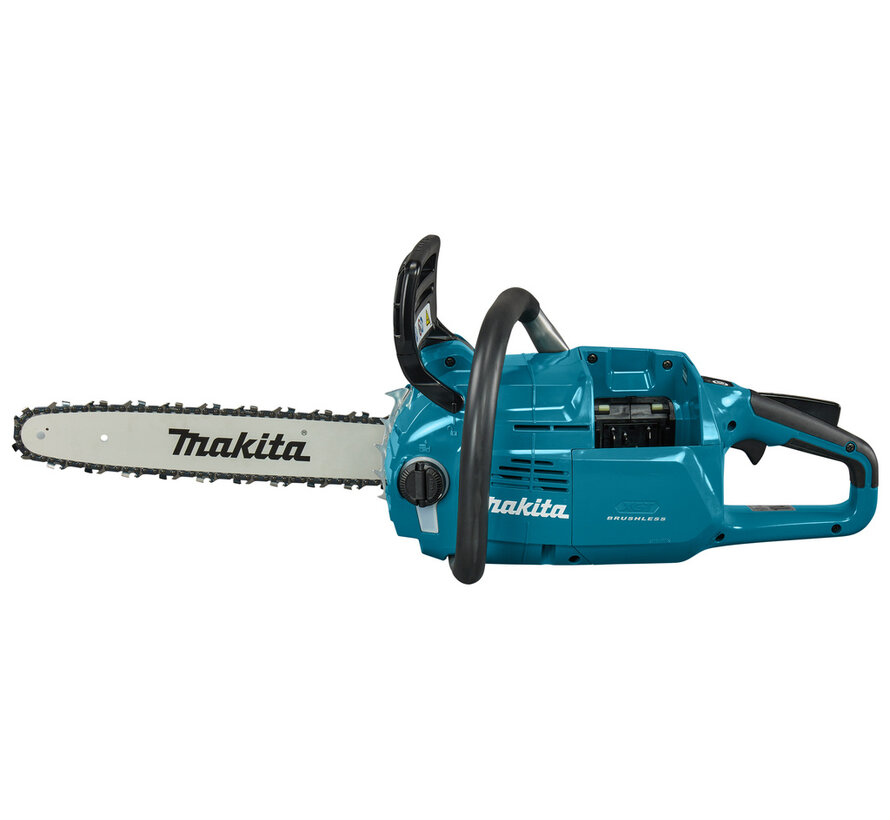 Makita UC015GZ XGT 40V Max accu kettingzaag 35 cm met 1.6 kW vermogen en hoge kettingsnelheid 25.5 m/s, gereedschapsloos spannen en kettingrem, body in doos (zonder accu en lader)