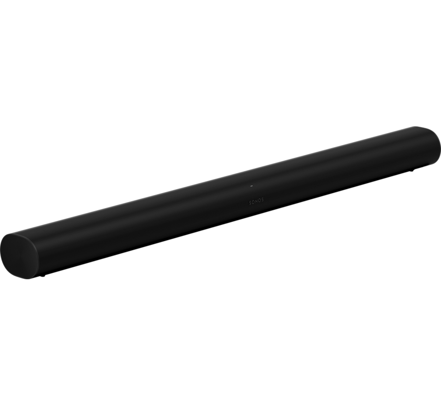 Refurbished Sonos Arc zwart premium soundbar met Dolby Atmos via HDMI eARC/ARC en Sonos multiroom, uitbreidbaar met Sub en surrounds
