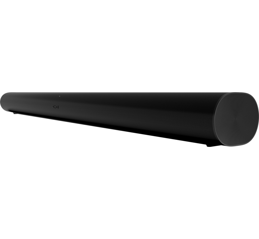 Refurbished Sonos Arc zwart premium soundbar met Dolby Atmos via HDMI eARC/ARC en Sonos multiroom, uitbreidbaar met Sub en surrounds